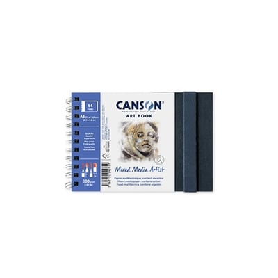Cuaderno Canson Artbook Mixed Media Artist A5 300gr