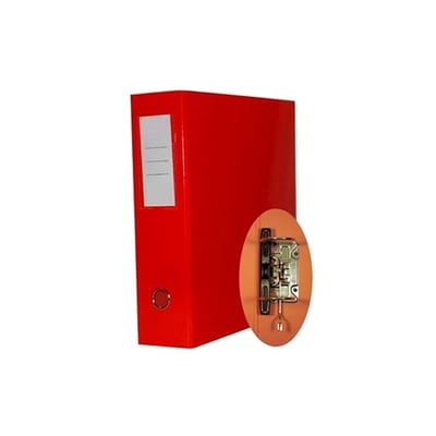 Carpeta Archivo L80 310x290 Lisa (Rojo) 10un