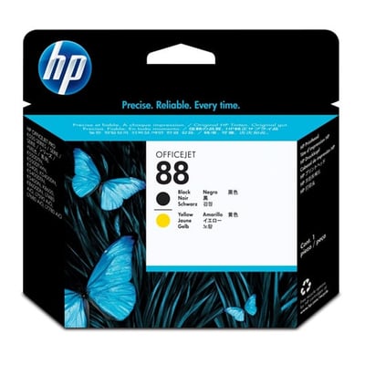 Cabezal de impresión HP 88 (C9381A) Negro/Amarillo