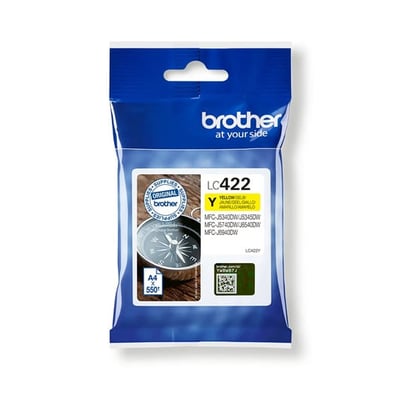 Cartucho de tinta Original Brother LC422 Amarillo
