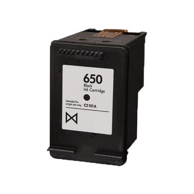 Tinteiro Compatível HP 650 (CZ101A) Preto