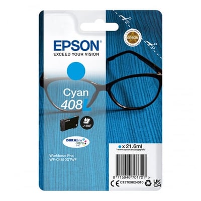 Cartucho de tinta Original Epson 408 XL Cian
