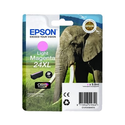 Cartucho de tinta Original Epson 24 XL Magenta Claro