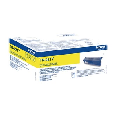 Toner Original Brother TN-421 Amarelo