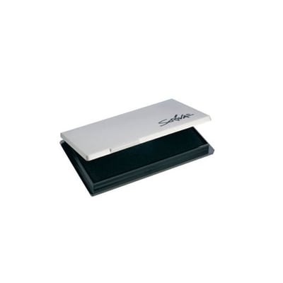 Almofada Carimbos Nº2 7x11cm Scriva Preto 
