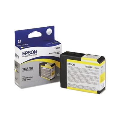 Cartucho de tinta Original Epson T5804 Amarillo