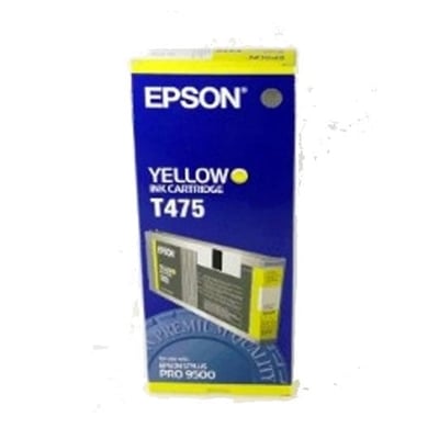 Cartucho de tinta Original Epson T475 Amarillo