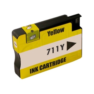 Tinteiro Compatível HP 711 Amarelo