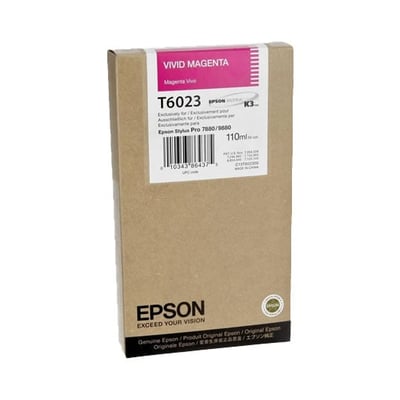 Cartucho de tinta Original Epson T6023 Magenta