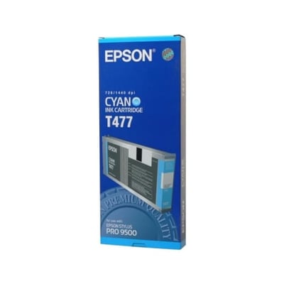 Cartucho de tinta Original Epson T477 Cian