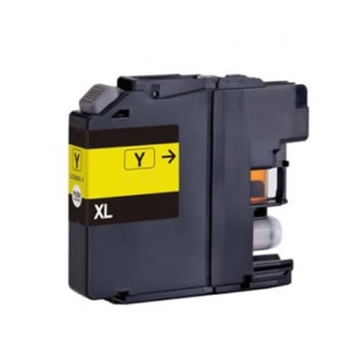 Tinteiro Compatível Brother LC525 XL Amarelo