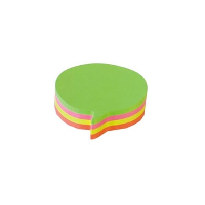 Bloco Adesivo Motivo Balão 70x70mm 200Fls