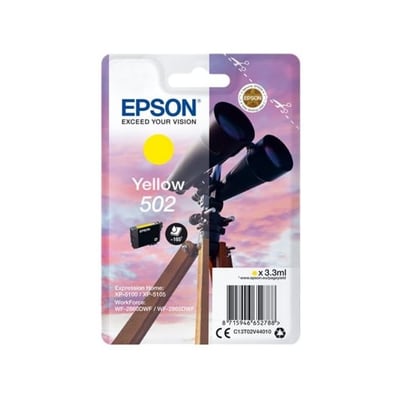 Cartucho de tinta Original Epson 502 Amarillo