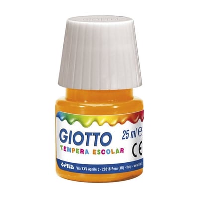 Guache Giotto Tempera Escolar 25ml - Naranja