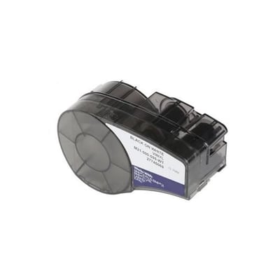 Fita Comp. Brady Vinil Preto/Branco 19.1mmx6.4m