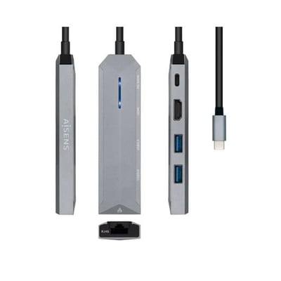 Docking USB Tipo-C Aisens ASUC-5P003-GR