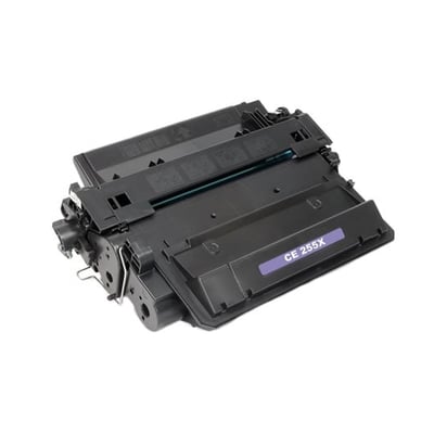 Toner Compatível HP CE255X Preto Alta Capacidade