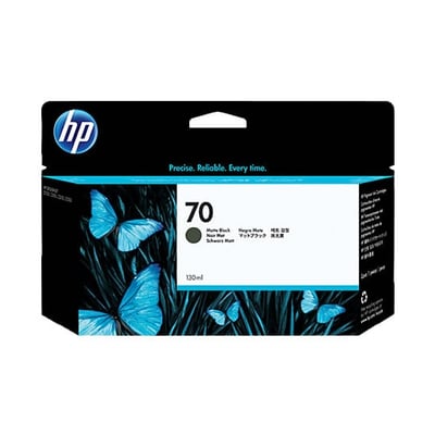 Cartucho de tinta Original HP 70 (C9448A) Negro Mate