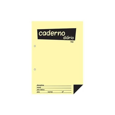Cuaderno Diario B5 (25x17,6cm) 60g - Liso