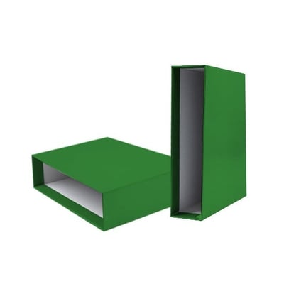 Caixa Cartao p/Pasta Arq. 310x290 L80 Verde - Pack 10