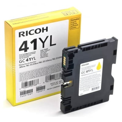 Cartucho de tinta Original Ricoh GC-41 Amarillo