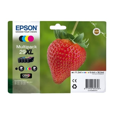 Cartucho de tinta Original Epson 29 XL - Pack 4 colores
