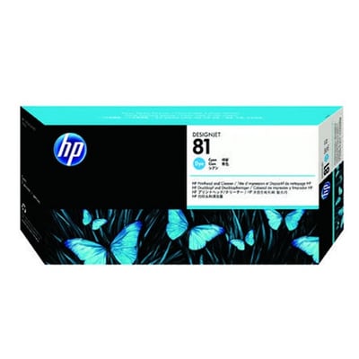 Cabezal de impresión HP 81 (C4951A) Cian