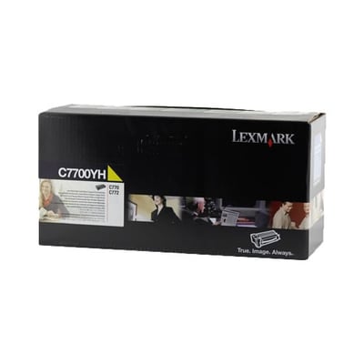 Toner Original Lexmark C770 Amarelo Alta Cap.