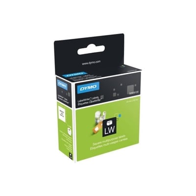 Etiquetas Dymo Blancas 25x25mm