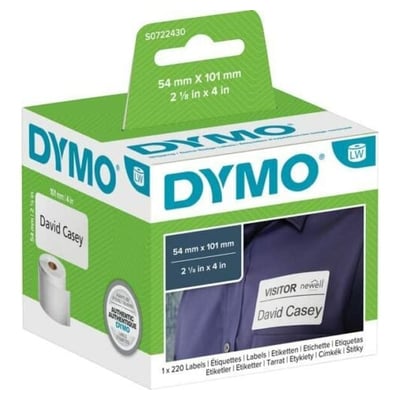 Etiquetas Dymo 99014 54X101mm 220un.