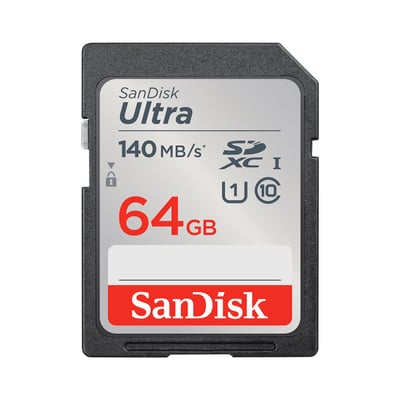 Tarjeta de Memoria SanDisk Ultra SDXC UHS-I 64GB