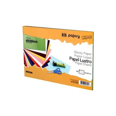 Bloc de Papel de Lustro 24x32cm 10 hojas