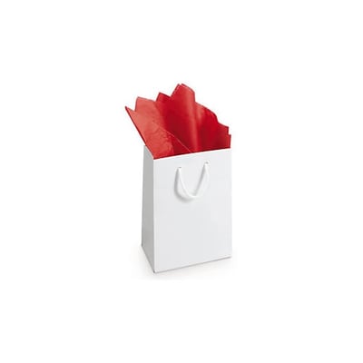 Papel Seda 52x76cm 18g Rojo - Pack 25 Hojas