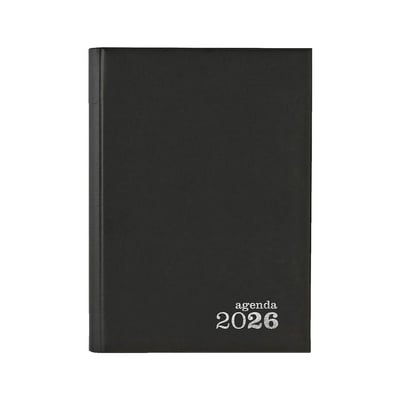 Agenda Diária 2026 Basic A5 Preto