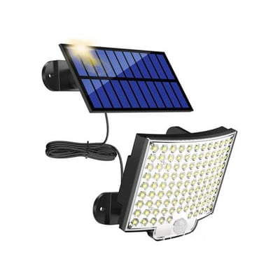 Luz solar com sensor de movimento
