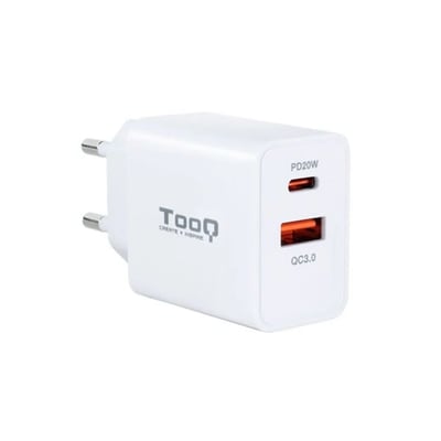 Cargador de Pared 1 x USB Tipo-C 1 x USB - 20W