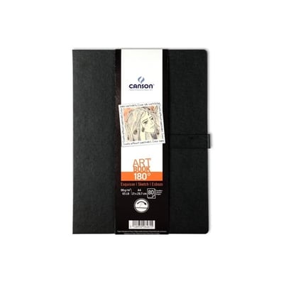 Cuaderno Canson Artbook 180º A5 96gr 80Hojas