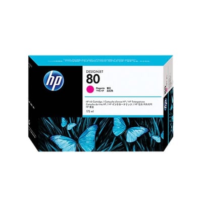 Cartucho de tinta Original HP 80 (C4874A) Magenta
