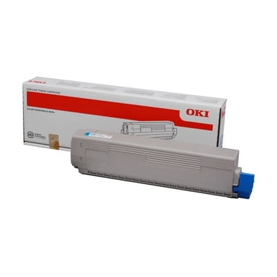 Toner Original OKI C822 Ciano