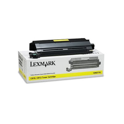 Toner Original Lexmark C910 Amarelo