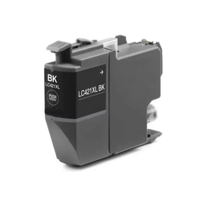 Tinteiro Compatível Brother LC421 XL Preto