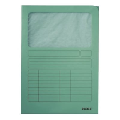 Carpeta Protocolo con Ventana - Verde Cx. 100un.