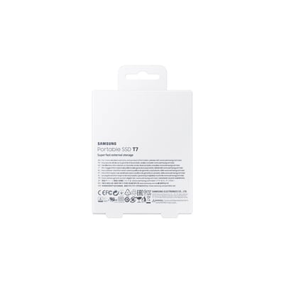 Disco Externo Samsung SSD T7 2 TB USB Type-C 3.2 Gen 2