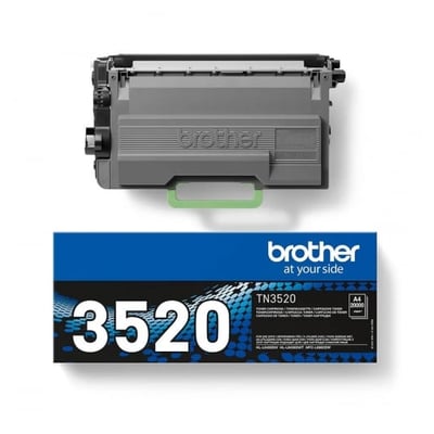 Toner Original Brother TN-3520 Preto