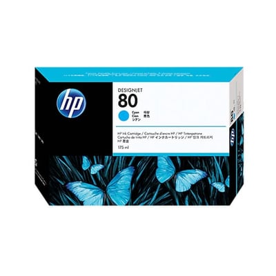 Cartucho de tinta Original HP 80 (C4872A) Cian