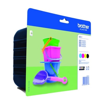 Cartucho de tinta Original Brother LC221 Pack 4