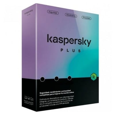 Antivírus Kaspersky Plus - 3 dispositivos 1 ano