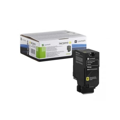 Toner Original Lexmark CS720 / CX725 Amarelo