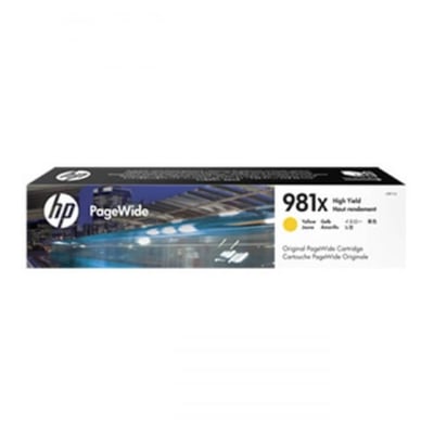 Cartucho de tinta Original HP 981X Amarillo