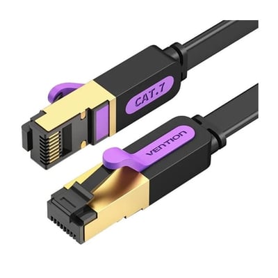 Cable de Red RJ45 STP Vention CAT.7 3mt Negro